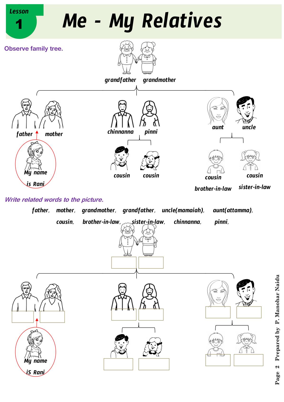 Draw your family tree